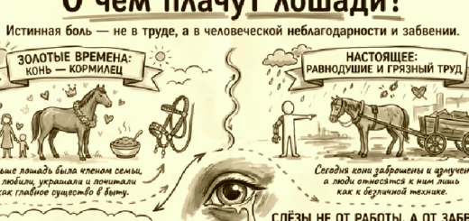 О чем плачут лошади