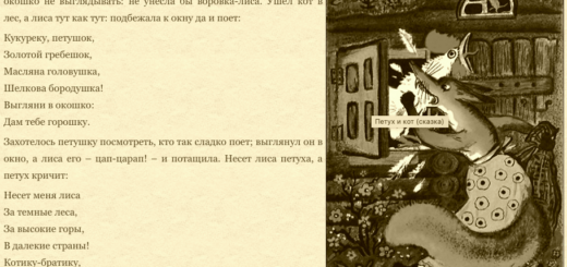 Петух и кот