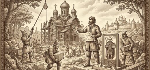 Садко строит церковь