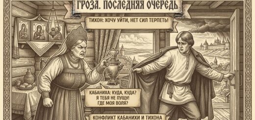 конфликт Кабанихи и Тихона